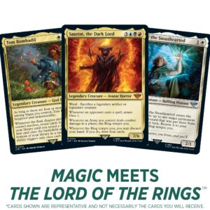 Magic: The Gathering The Lord of The Rings: Tales of Middle-Earth Collector Booster (15 Magic Cards)