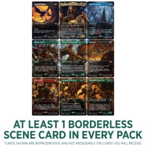 Magic: The Gathering The Lord of The Rings: Tales of Middle-Earth Collector Booster (15 Magic Cards)