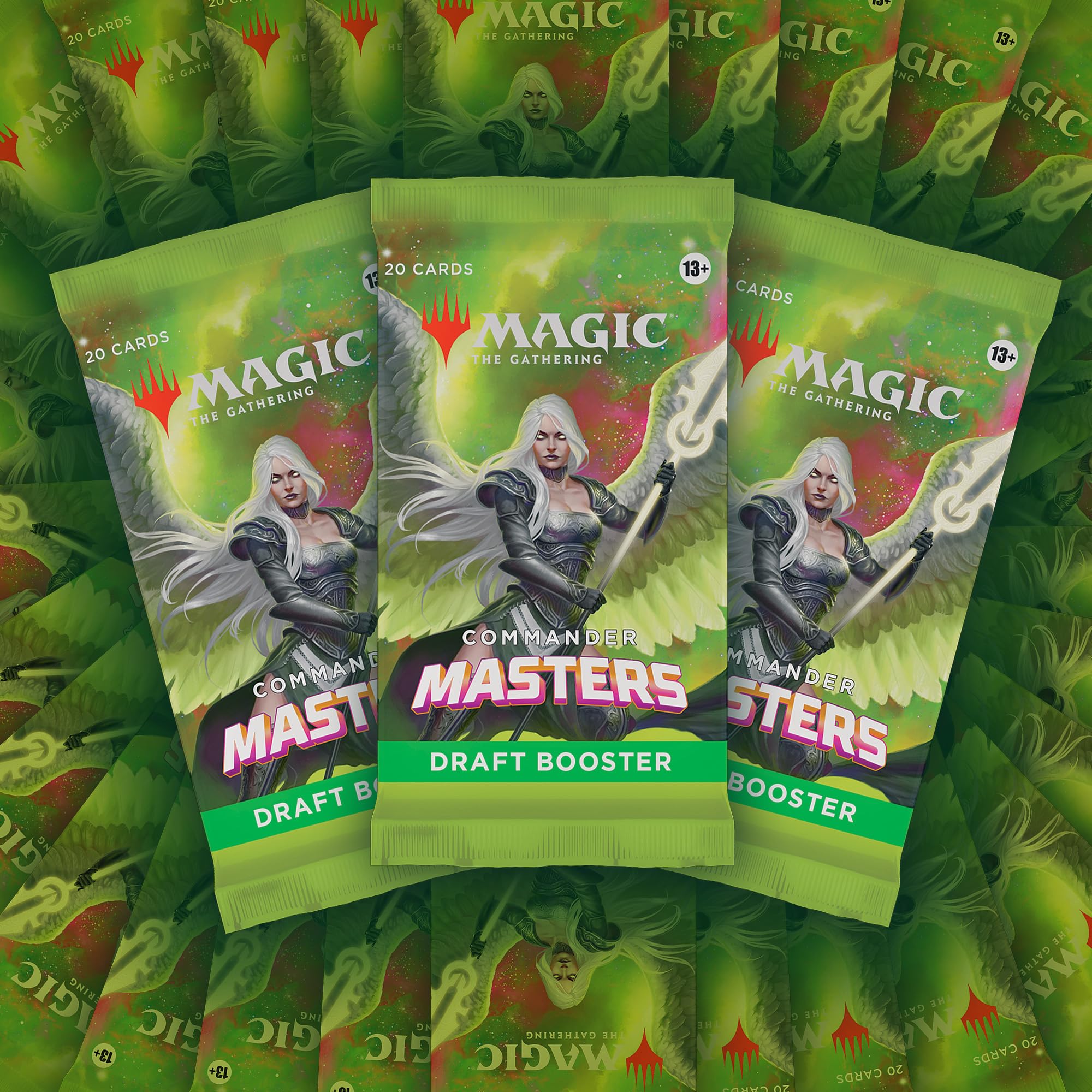 Magic: The Gathering Commander Masters Draft Booster Box - 24 Packs (480 Cards)