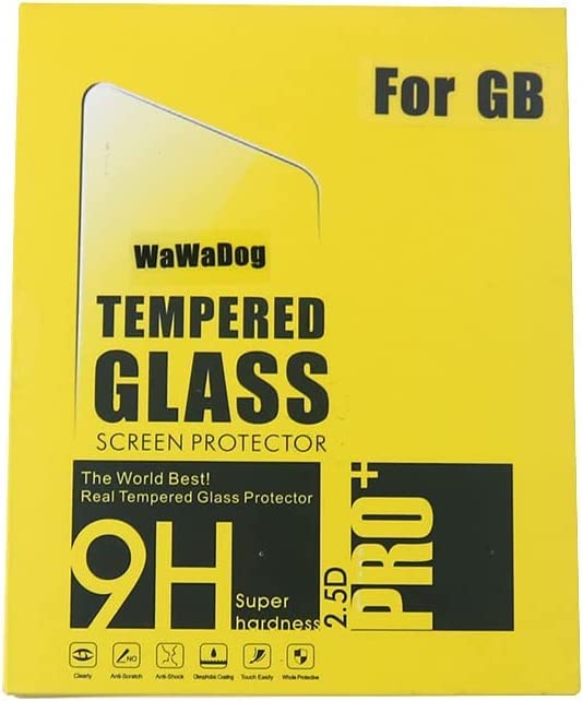 Limentea Protective Glass Film Anti Scratch Tempered Glass Protector for Gameboy GB GBA GBC GBP GBA SP Protector Film Guard (GB)