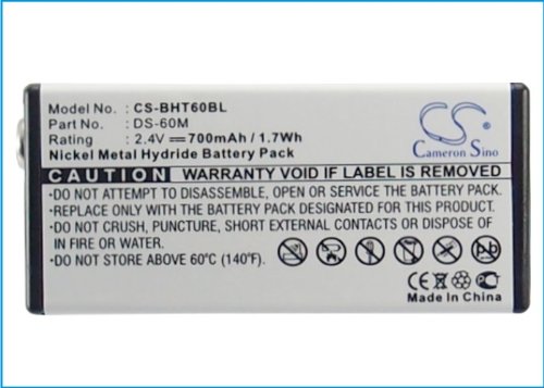 Qigenia DS-60M Replacement Battery for Denso BHT-6000 BHT 8000 B-60N,Battery (700mAh/2.4V)