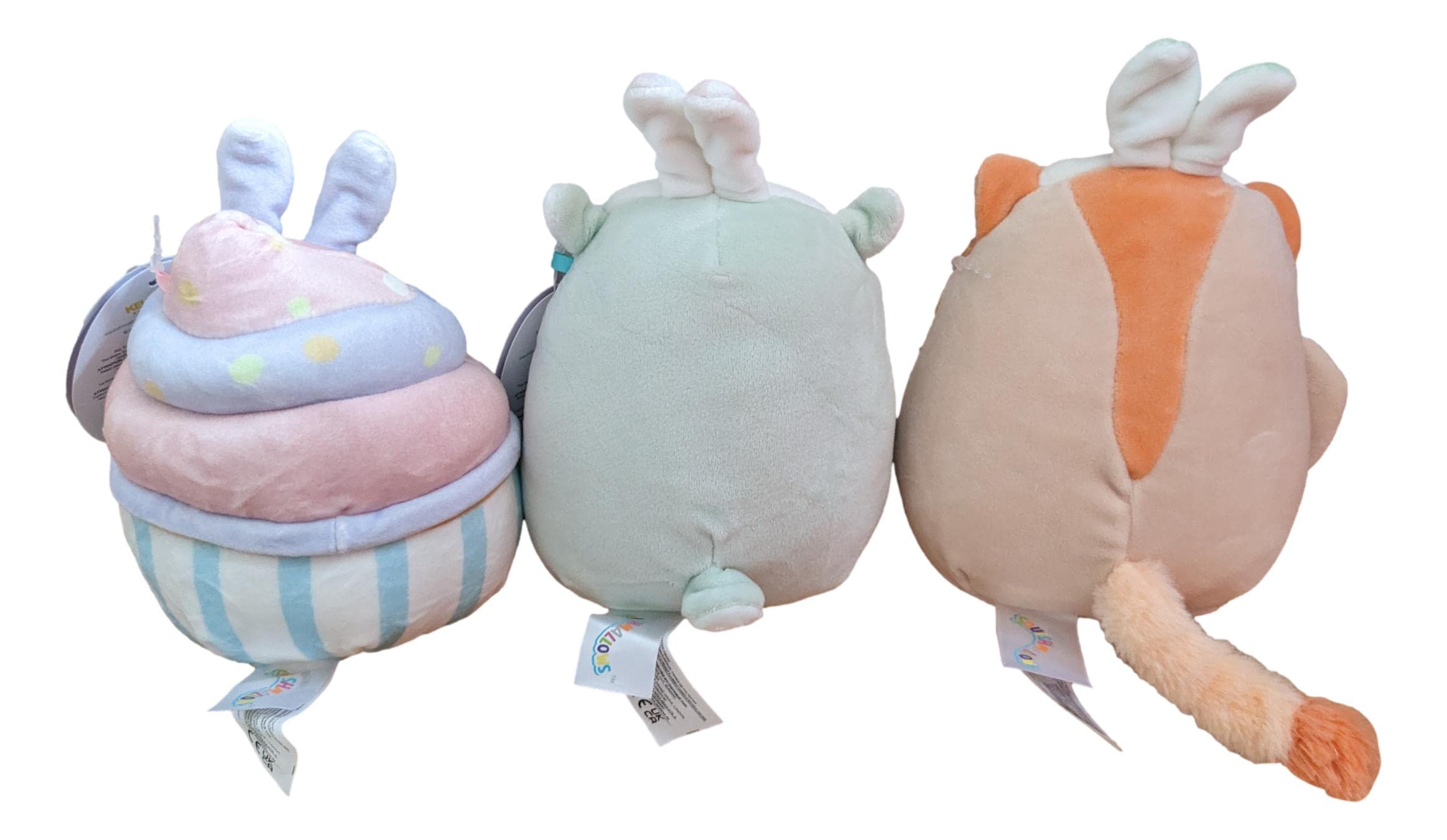 Squishmallows Kellytoy 2023 Easter Squad 5" Set of 6 Mini Plush Doll Toy (Style D)