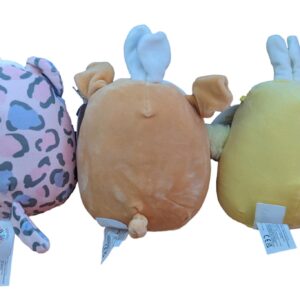 Squishmallows Kellytoy 2023 Easter Squad 5" Set of 6 Mini Plush Doll Toy (Style D)