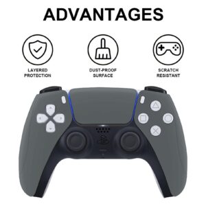 Lacrosse 3pcs Whole Body Decal Cover Sticker for PS5 Digital Edition for PS5 Console and Controller