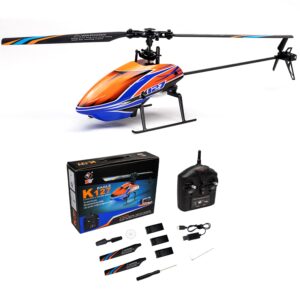 LEOSO WLtoys XK K127 RC Helicopter Remote Control Helicopter, Altitude Hold, One Key Take Off/Landing, RC Airplane for Kids Boys Mens and Beginners