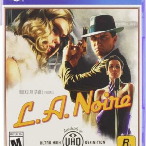 L.A. Noire Playstation 4 PS4 PS5 Rockstar Games Crime Thriller - Brand New!