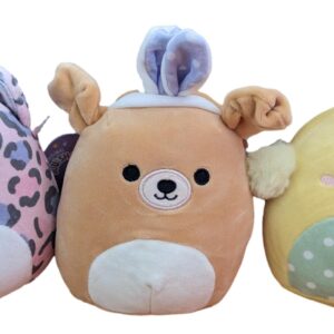 Squishmallows Kellytoy 2023 Easter Squad 5" Set of 6 Mini Plush Doll Toy (Style D)