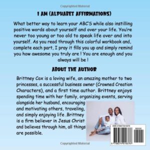 Now I Know My ABCs: "I AM Affirmation WorkBook"