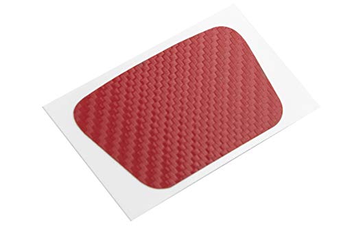 TouchProtect Carbon Red Pro Bundle for PS5 | Dualsense Edge & Standard Dualsense Textured Trackpad Skin Combo Pack.