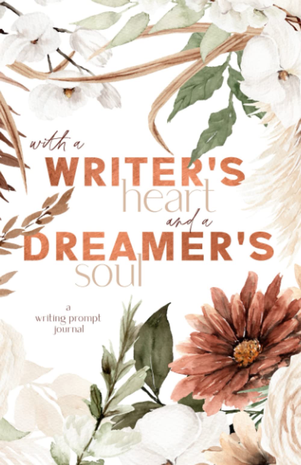 Writer's Heart: A Writing Prompt Journal: White Edition