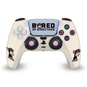 head case designs officially licensed bored of directors ape #2585 art vinyl faceplate sticker gaming skin decal cover compatible with sony playstation 5 ps5 dualsense controller