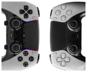 touchprotect mini hex pro bundle for ps5 | dualsense edge & standard dualsense textured trackpad skin combo pack.