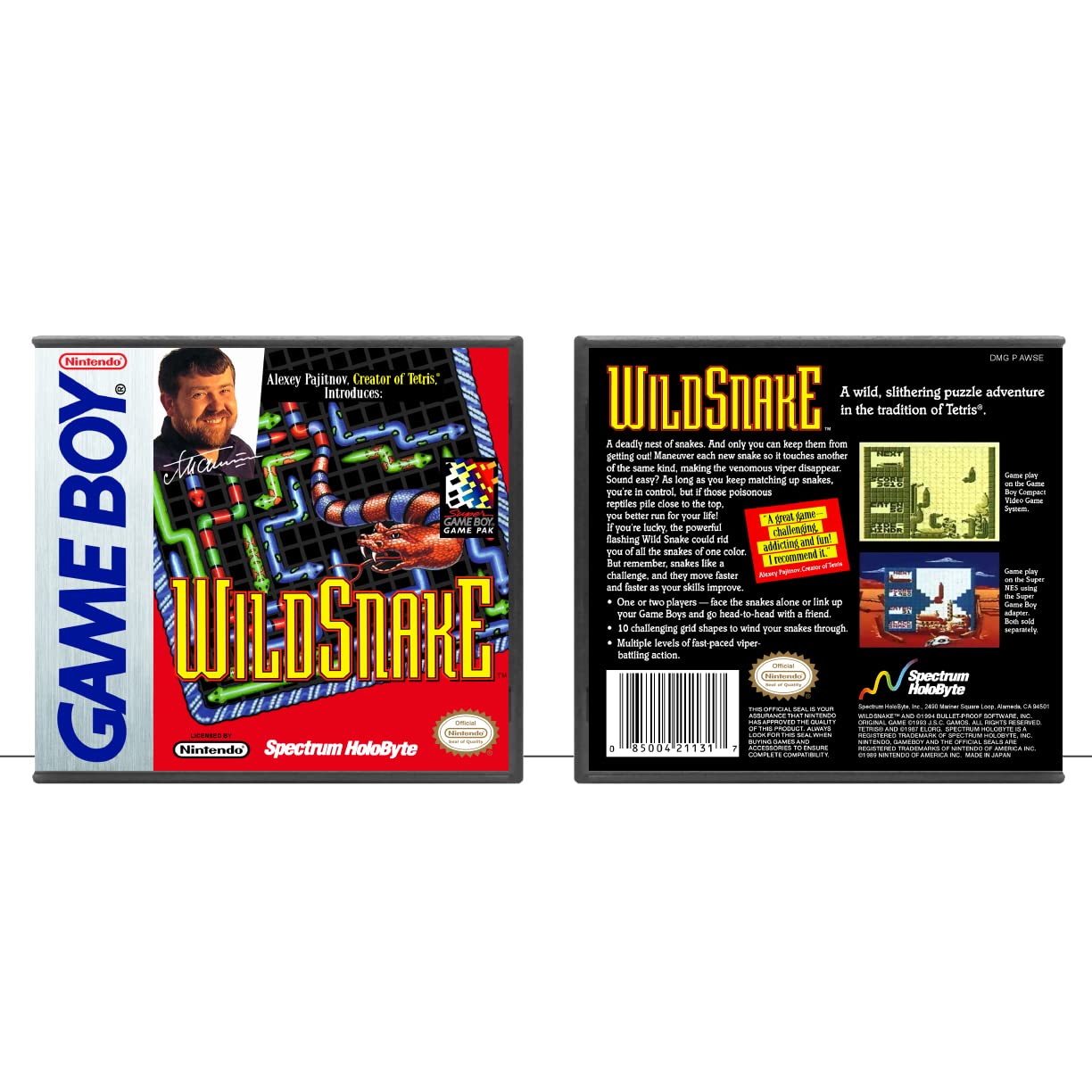 Wild Snake | (GB) Game Boy - Game Case Only - No Game