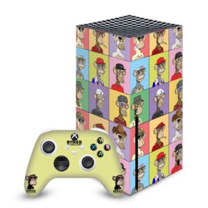 head case designs officially licensed bored of directors characters art vinyl sticker gaming skin decal cover compatible with xbox series x console and controller bundle