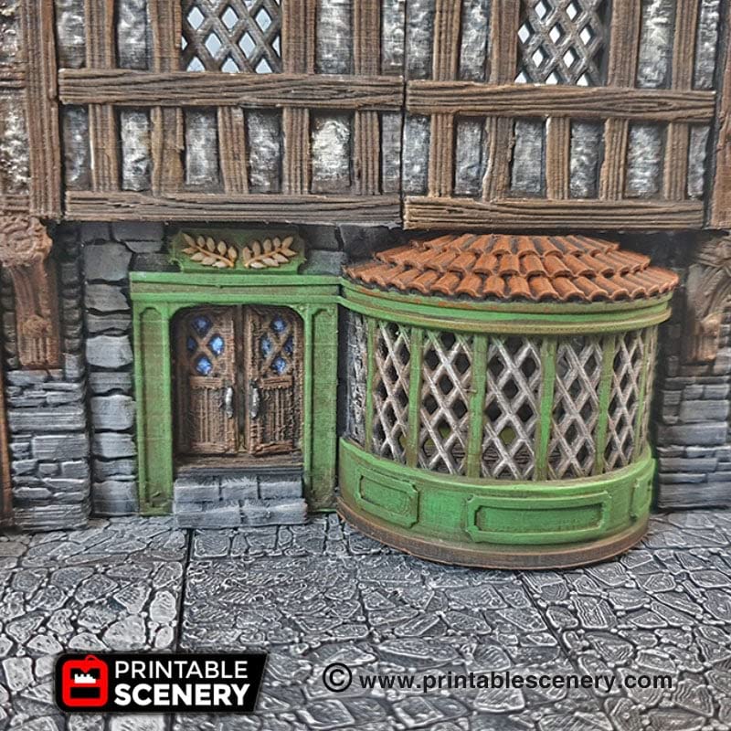 Town Shop Front Set DND Terrain for Dungeons and Dragons Terrain, D&D, Pathfinder, Warhammer 40k, Miniatures, D and D, Dungeons and Dragons Gifts, Dungeon Master