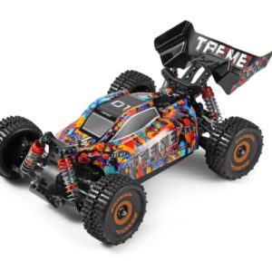 WLtoys 184016 Scale 1/18 75KM/H 2.4G RC Car Brushless 4WD Electric High Speed Off-Road Remote Control Drift Toys for Children Racing (184016 1 * 1500mAh)