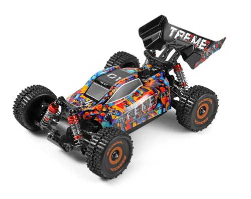 WLtoys 184016 Scale 1/18 75KM/H 2.4G RC Car Brushless 4WD Electric High Speed Off-Road Remote Control Drift Toys for Children Racing (184016 1 * 1500mAh)