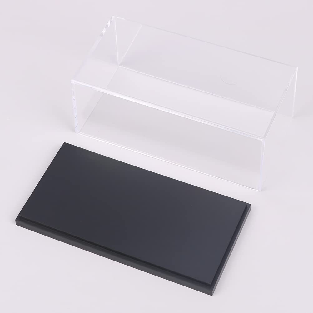 Acrylic Car Model Display Box for1:43 Car Model Display Box with Base Transparent Display Show Case for Toy Model Cars Miniature Figure Collectible