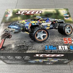 WLtoys 184016 Scale 1/18 75KM/H 2.4G RC Car Brushless 4WD Electric High Speed Off-Road Remote Control Drift Toys for Children Racing (184016 1 * 1500mAh)