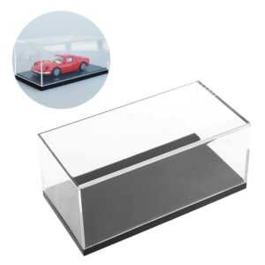 Acrylic Car Model Display Box for1:43 Car Model Display Box with Base Transparent Display Show Case for Toy Model Cars Miniature Figure Collectible