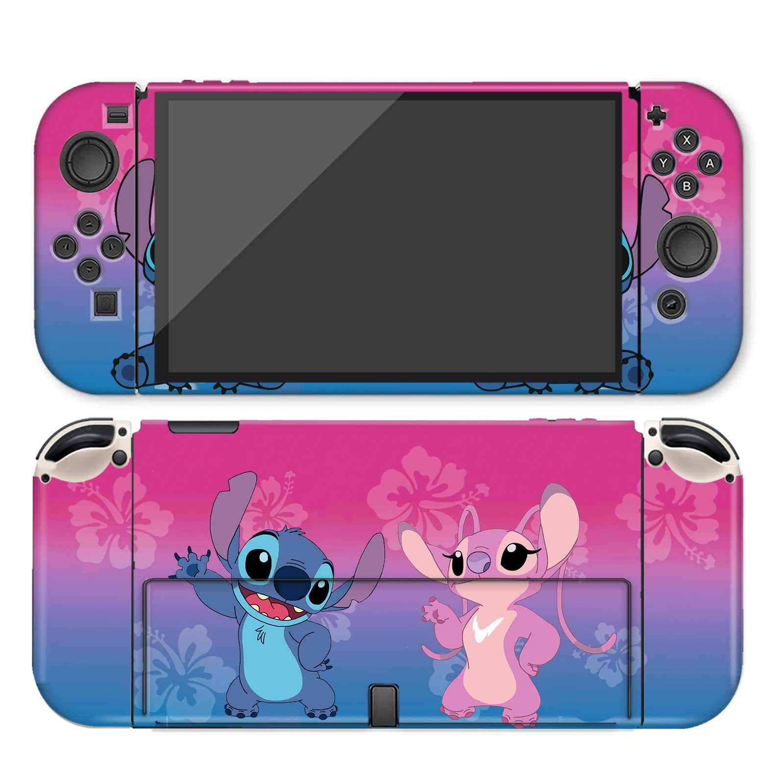 SadSkins Full Wrap Skin , Anime Switch OLED Protector Skin Cover Matte Vinyl Decal Stickers（Only Switch OLED）