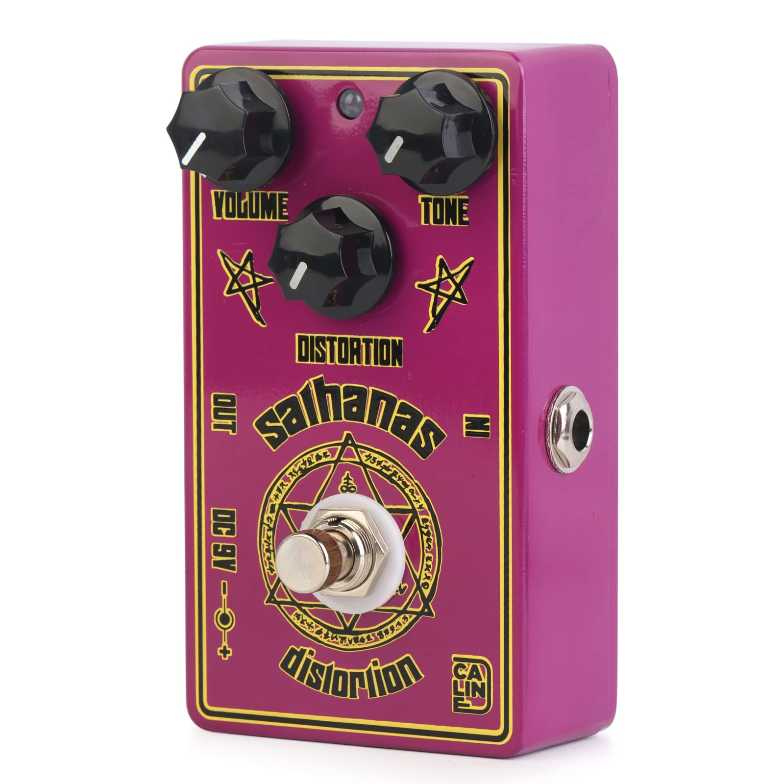 Caline CP-501S Salhanas Distortion Guitar Effect Pedal for Electric Guitar and Bass