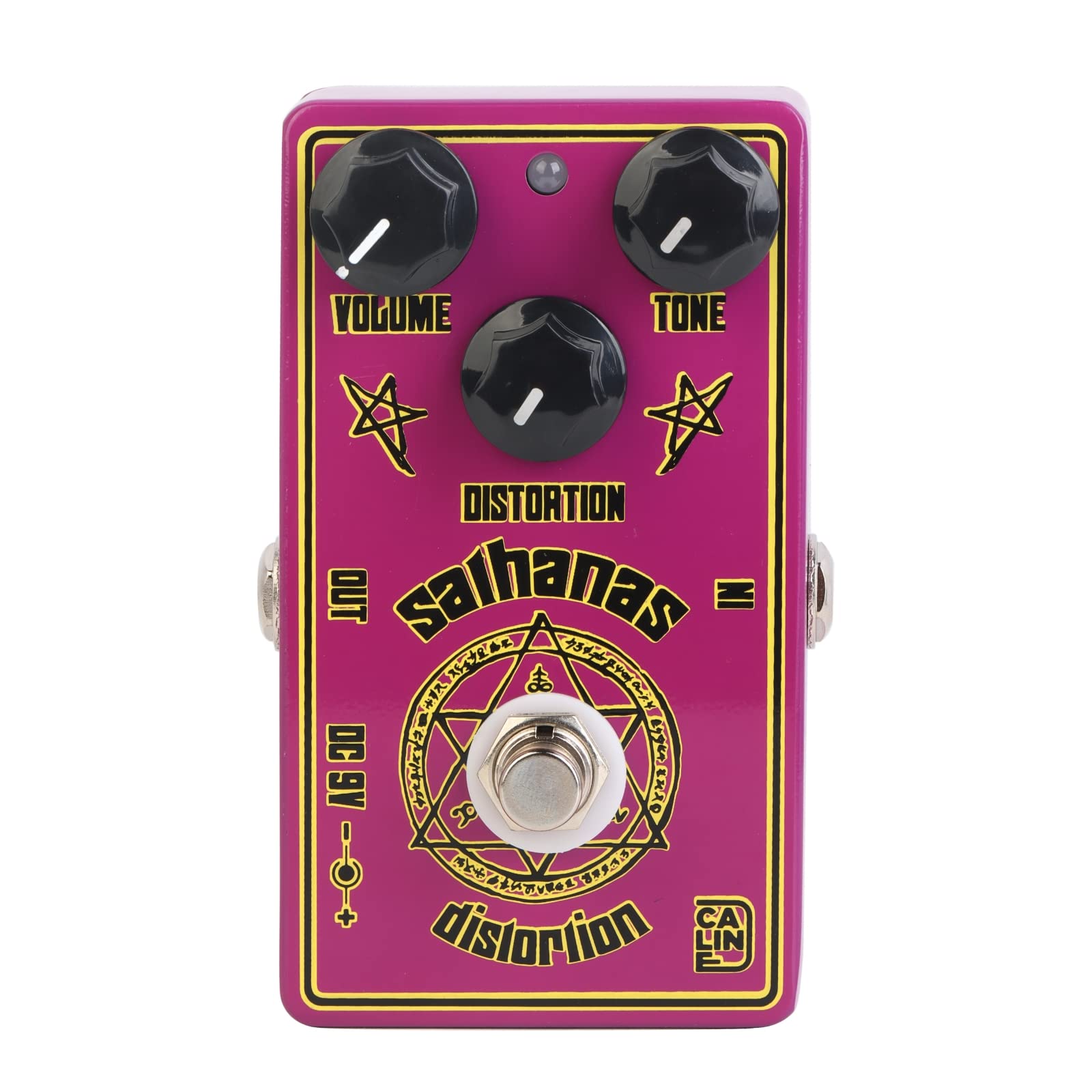 Caline CP-501S Salhanas Distortion Guitar Effect Pedal for Electric Guitar and Bass