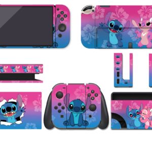 SadSkins Full Wrap Skin , Anime Switch OLED Protector Skin Cover Matte Vinyl Decal Stickers（Only Switch OLED）