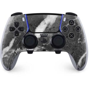 skinit gaming decal skin compatible with ps5 dualsense edge pro controller - skinit originally designed stone grey design