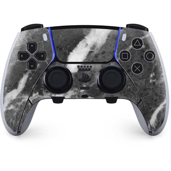 Skinit Gaming Decal Skin Compatible with PS5 DualSense Edge Pro Controller - Skinit Originally Designed Stone Grey Design