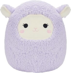 squishmallows 12" fuzz-a-mallow lydia the lamb