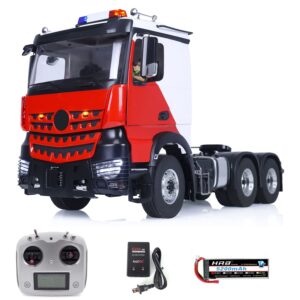 toucan rc hobby lesu 6x6 rtr rc tractor truck for 1/14 1851 3363 electric trucks