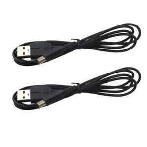 blue elf 2-pack usb charger charging cable cord replacement for nes 3ds 2ds dsi 3dsxl 2dsxl dsixl ndsi, us ship