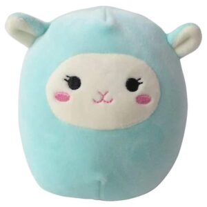 squishmallows 8" jacob blue sheep - official kellytoy plush - soft and squishy sheep stuffed animal toy - great gift for kids