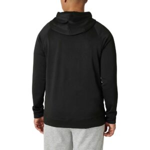 Eddie Bauer Men’s Performance Full Zip Hoodie | Mens Full Zip Performance Hoodie - Black Large