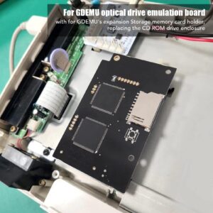 Replacement Optical Drive Simulation Board for GDEMU V5.15b, for Dreamcast Gaming VA4 Optical Drive Board, with Remote Storage Card Mount Kit