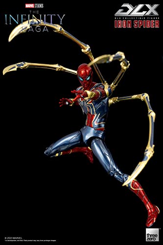 Marvel Infinity Saga: Iron Spider 1:12 Scale DLX Action Figure