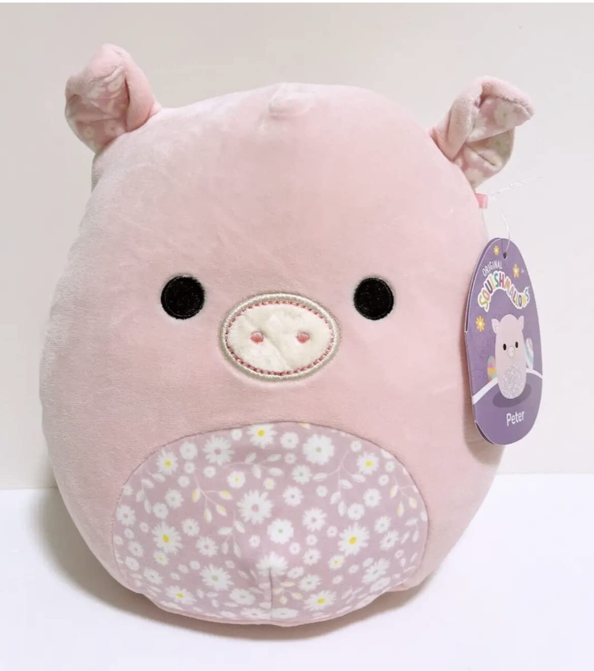 Squishmallows- Official Kellytoy New Easter 2023 - Cute and Soft Stuffed Animal Toy - Great Gift for Kids 8'' (Peter Pig), Blue