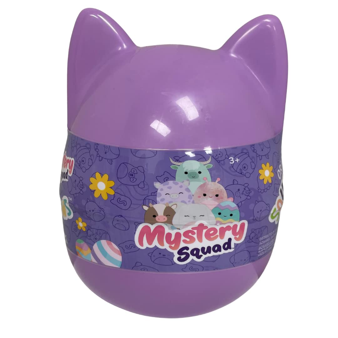 Squishmallow Official KellyToy 2023 Easter Mystery 8-inch Egg - Choose Your Color! (Purple Egg)