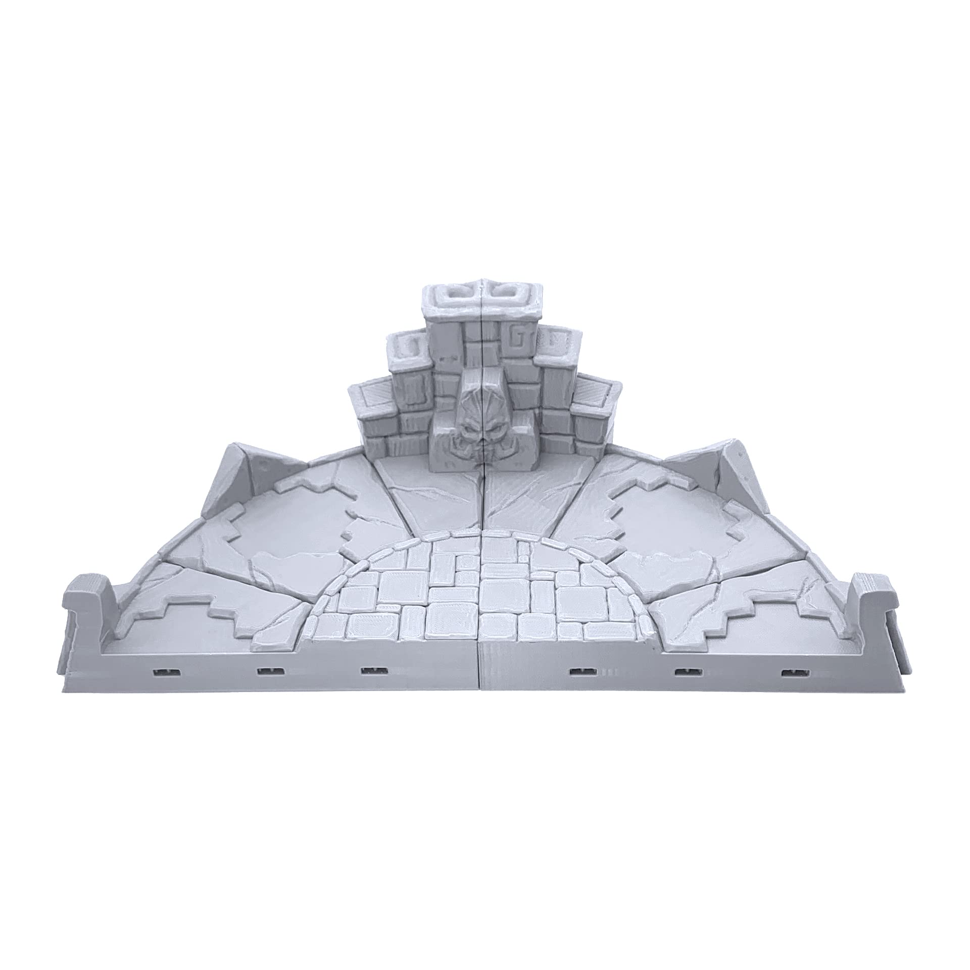 EnderToys Forgotten Circular Temple by Makers Anvil, 3D Printed Tabletop RPG Scenery and Wargame Terrain for 28mm Miniatures