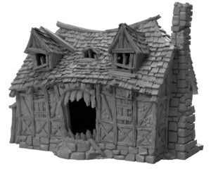 mimic house dnd terrain for dungeons and dragons terrain, d&d, pathfinder, warhammer 40k, miniatures, d and d, dungeons and dragons gifts, dungeon master