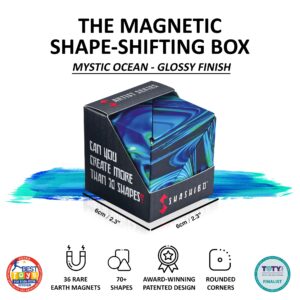 Shashibo Bundle Battle Shapes Magnetizing Puzzle Game and 2 x Mystic Ocean Cubes