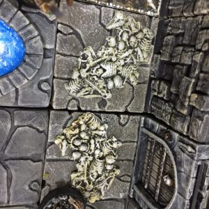 3DEGOS Bone Piles DND Terrain for Dungeons and Dragons Terrain, D&D, Pathfinder, Warhammer 40k, Miniatures, D and D, Dungeons and Dragons Gifts, Dungeon Master