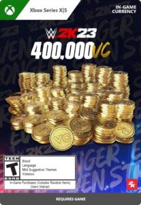 wwe 2k23: 400,000 virtual currency pack - xbox series x|s [digital code]