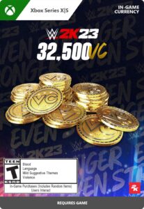 wwe 2k23: 32,500 virtual currency pack - xbox series x|s [digital code]