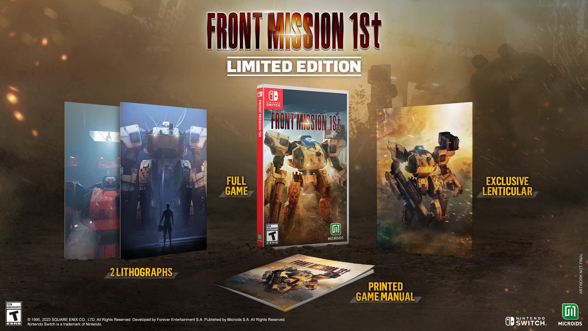 Front Mission 1st: Limited Edition Nintendo Switch