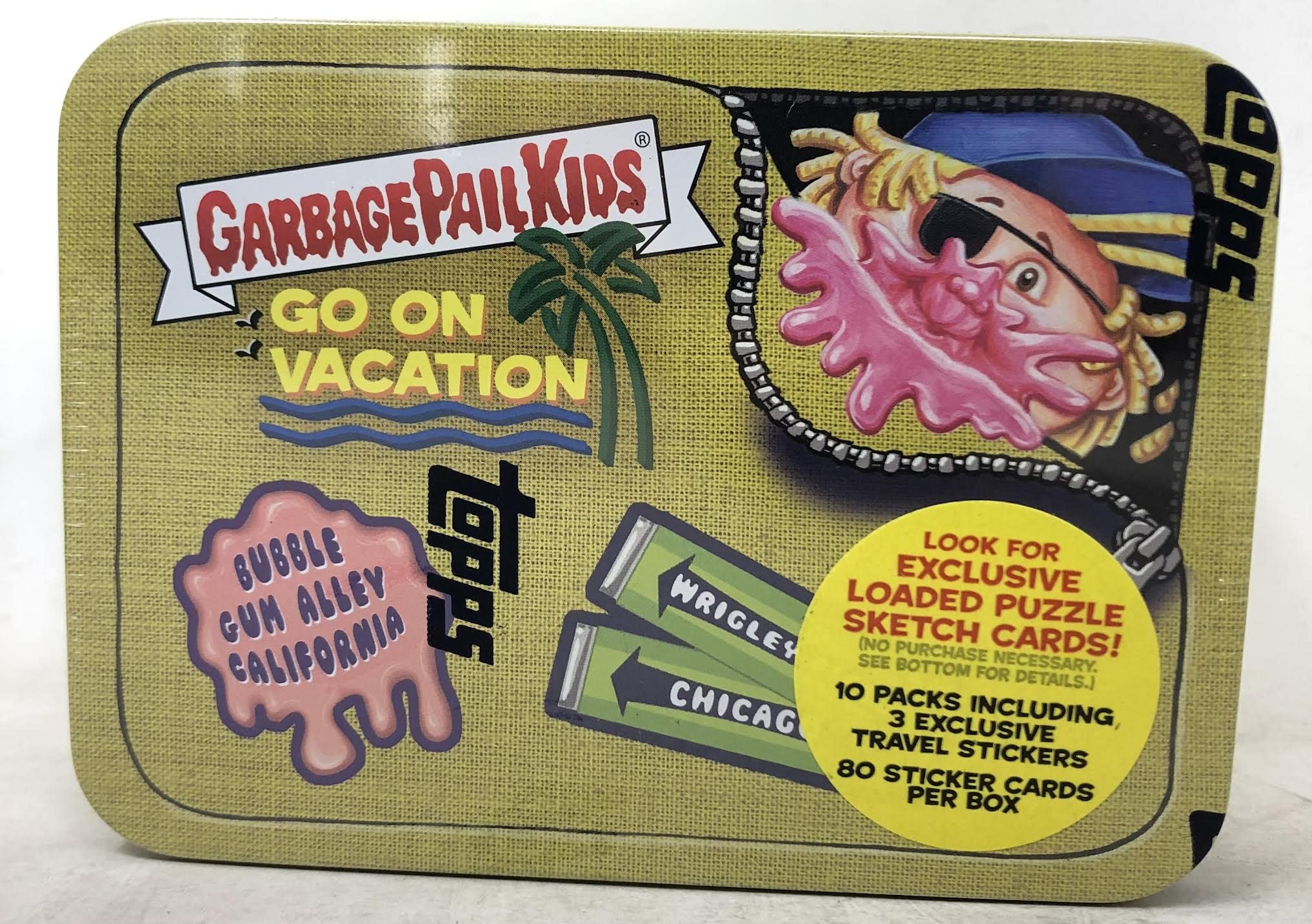 2023 Topps Garbage Pail Kids Go On Vaction Tins - All 3 TINS!!!