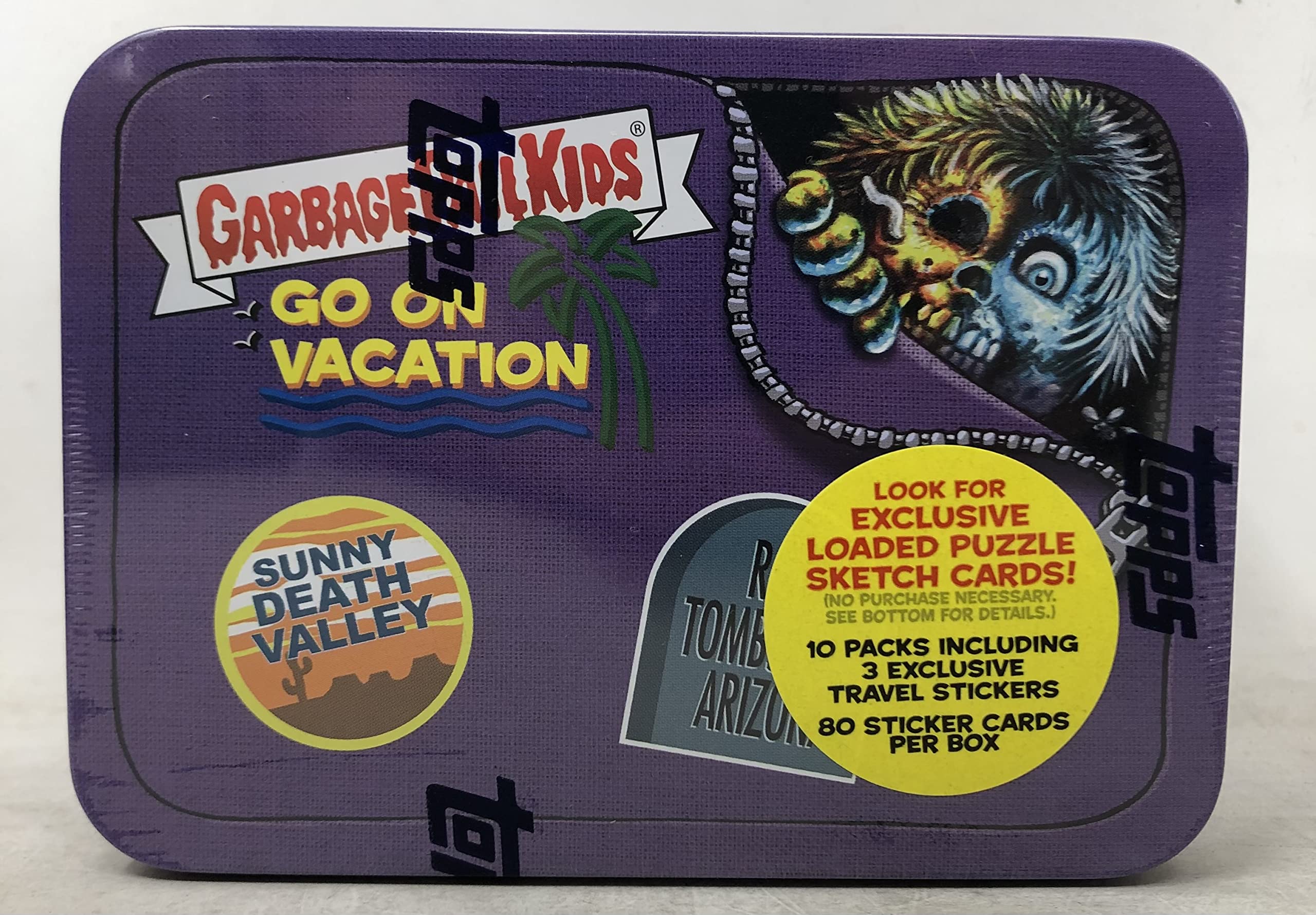 2023 Topps Garbage Pail Kids Go On Vaction Tins - All 3 TINS!!!