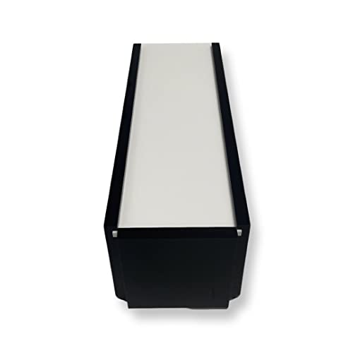 Lucite Rumikub Premium Set - Tiles, Holders, and Storage Acrylic Box Included (Black w White Marble Cover)