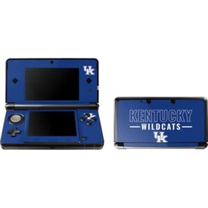 skinit decal gaming skin compatible with 3ds (2011) - officially licensed college kentucky wildcats design